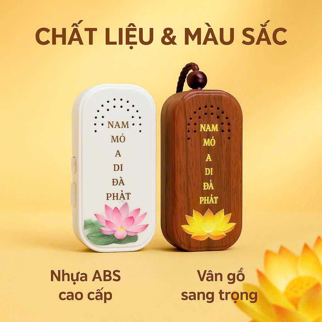 Máy Niệm Phật 65 Bài- Nhỏ gọn -Âm thanh cực hay -Máy ngón tay