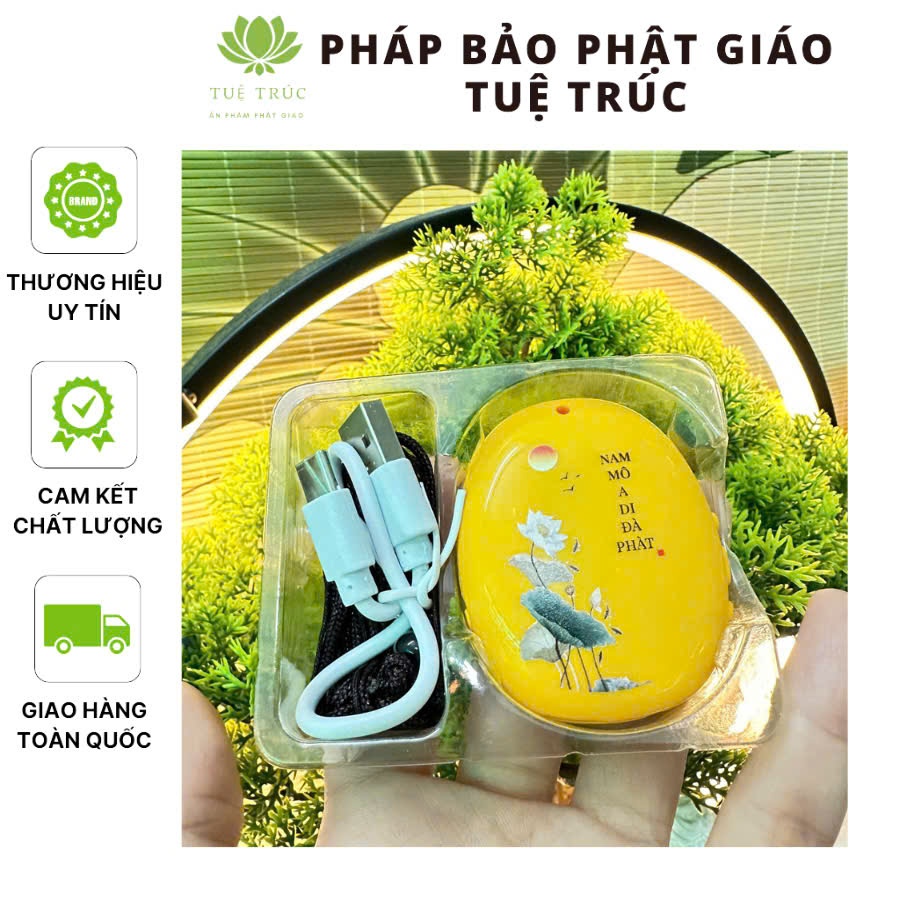 Máy Niệm Phật Hình Trứng Có Sẳn 59 Bài | Pháp Bảo Phật Giáo Tuệ Trúc