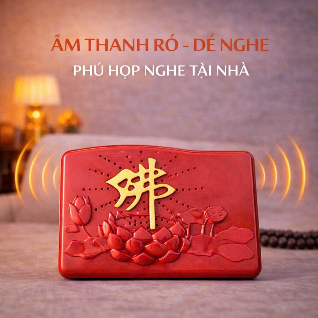Máy Niệm phật tụng kinh địa tạng 20 bài có sẵn trong máy